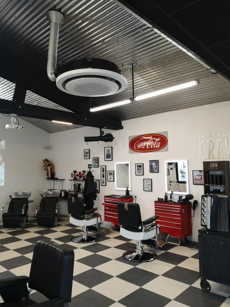 Installation climatisation Cassette 360° pour le salon Coiffeur Chez Max Mondeville